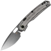Vosteed Psyop Top Linerlock Black Micarta Folding Elmax Drop Pt Pocket Knife A2211