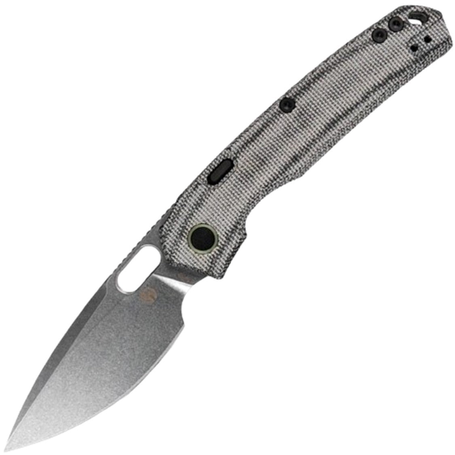 Vosteed Psyop Top Linerlock Black Micarta Folding Elmax Drop Pt Pocket Knife A2211