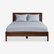 Marcel Bed, Walnut, Queen