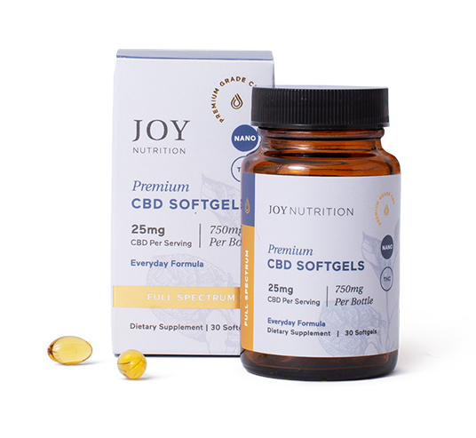 25mg Full Spectrum CBD Softgels