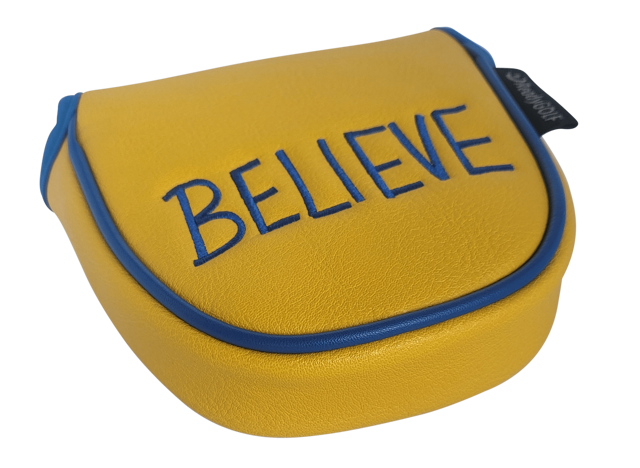 Believe Embroidered Putter Cover - Mallet by ReadyGOLF