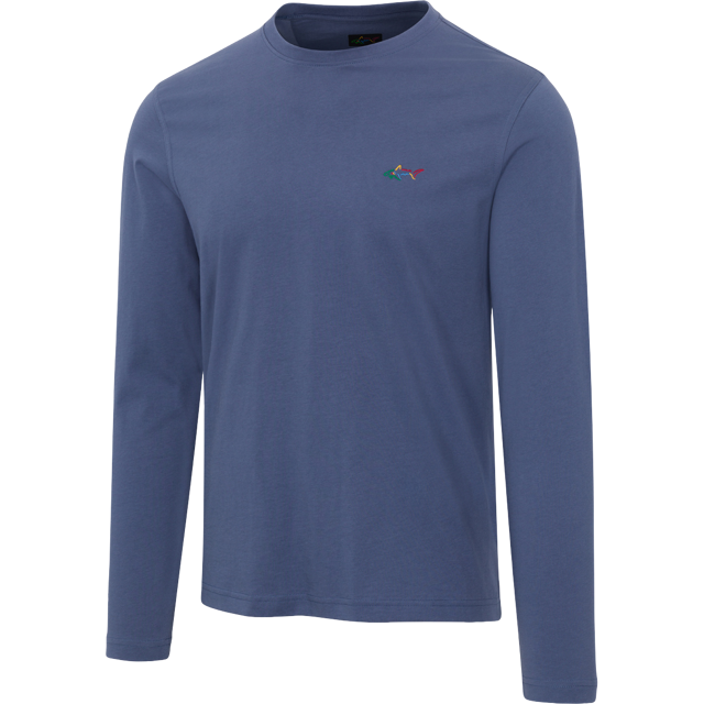 Soft Cotton Long Sleeve Shark Tee