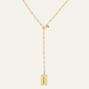 Long Link Lariat Starter Necklace