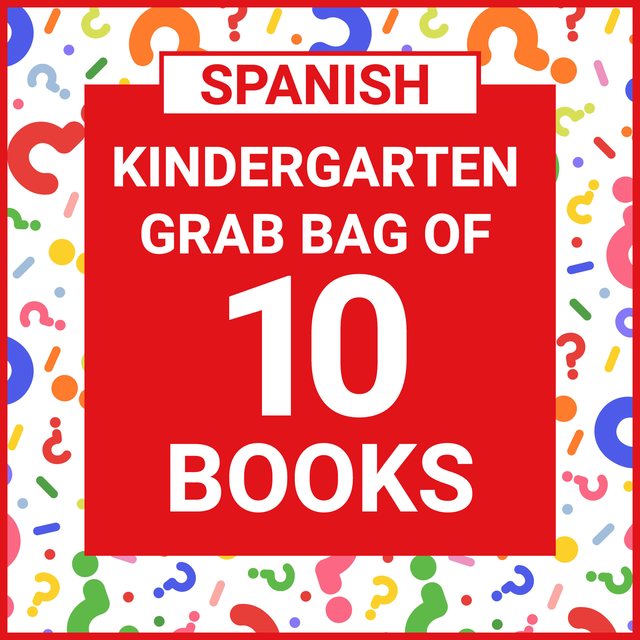 Kindergarten Spanish Reading Grab Bag Book Set Grade PK-2