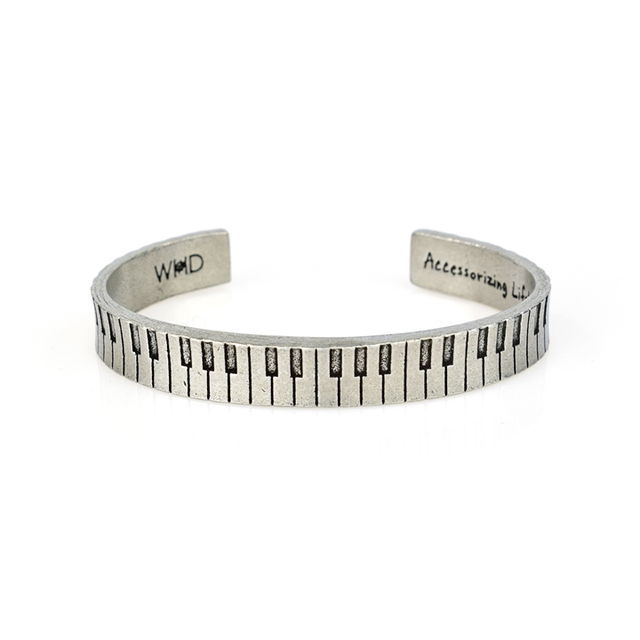 Piano Keys Cuff Bracelet