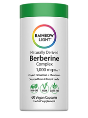 Naturally Derived Berberine Complex 1,000 mg - 60 Vegan Capsules