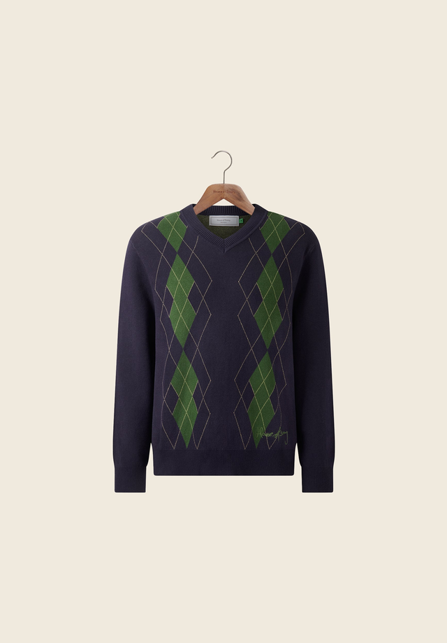 THE ARGYLE JUMPER
