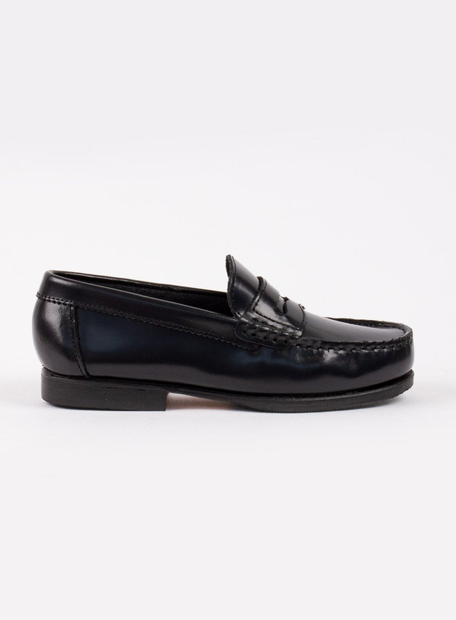 Hampton Classics Penny Loafer in Black