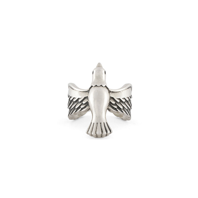 Silver Dove Ring