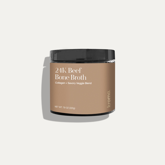 24K Beef Bone Broth Jar