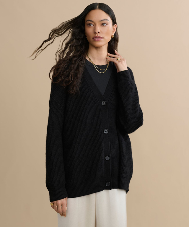 Cashmere Cocoon Cardigan