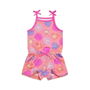 Seaflower Girl Shortie Bamboo Romper
