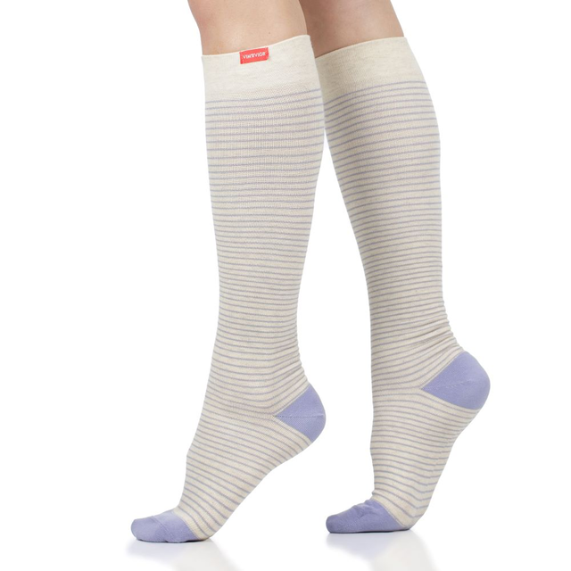 Pinstripe (Cotton Compression Socks)