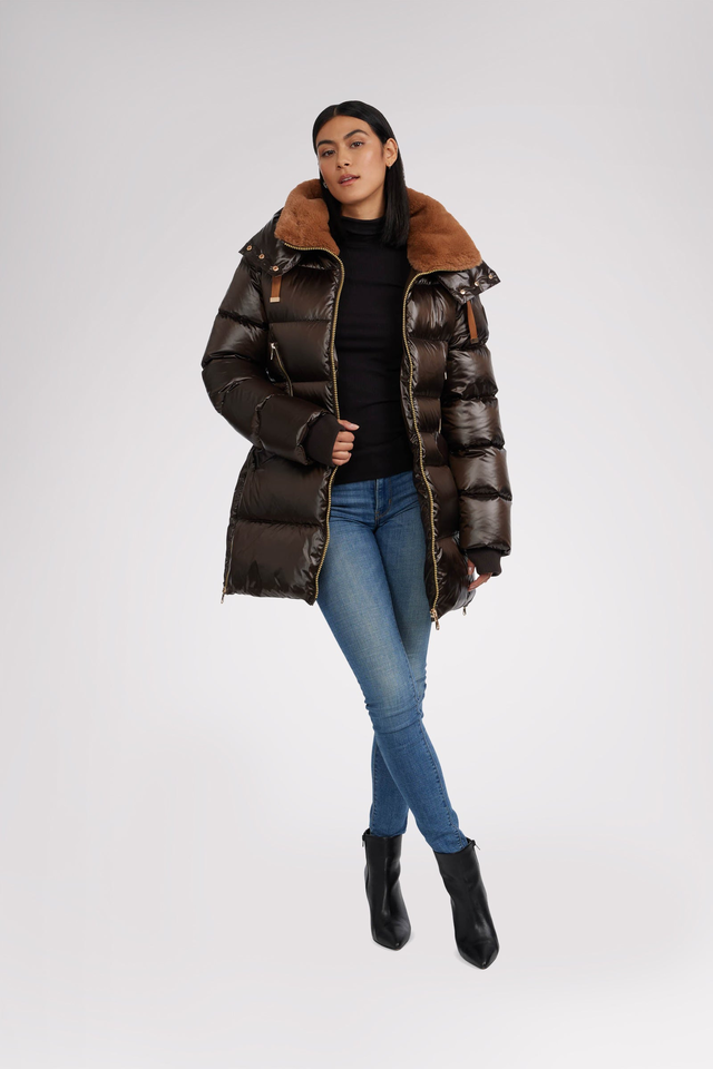 Lyra Women's Quilted Puffer Jacket