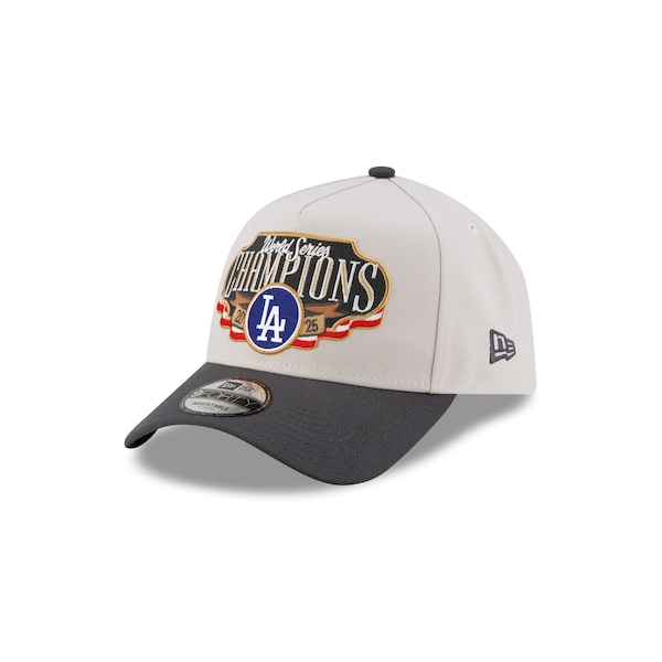 Gorra New Era 9Forty A Frame de los Los Angeles Dodgers de la Serie Mundial 2025