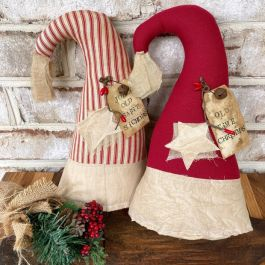 Primitive Santa Hat Shelf Sitter