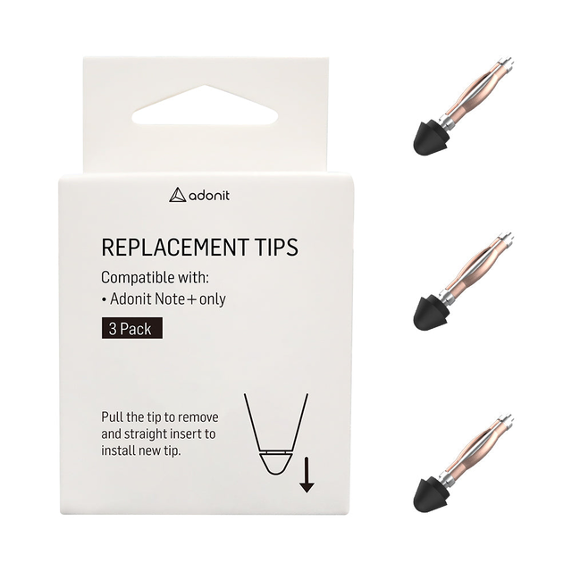 Adonit Note+ Tips - 3 Pack
