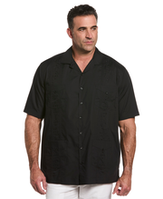 Big & Tall Authentic Embroidered Guayabera Shirt