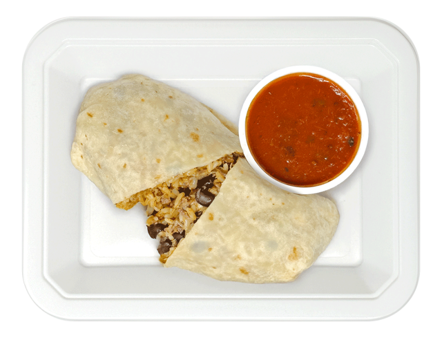 Steak Burrito w/Salsa