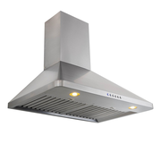 Proline PLJW 129 Indoor/Outdoor | Wall-Mounted Range Hood, Ducted, 900/1200 CFM, Stainless Steel Finish