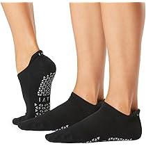 TAVI Women’s Savvy Grip Socks, Multi-Pack - Pilates Socks with Grips for Women, Slipper Socks for Pilates, Yoga, and Ballet