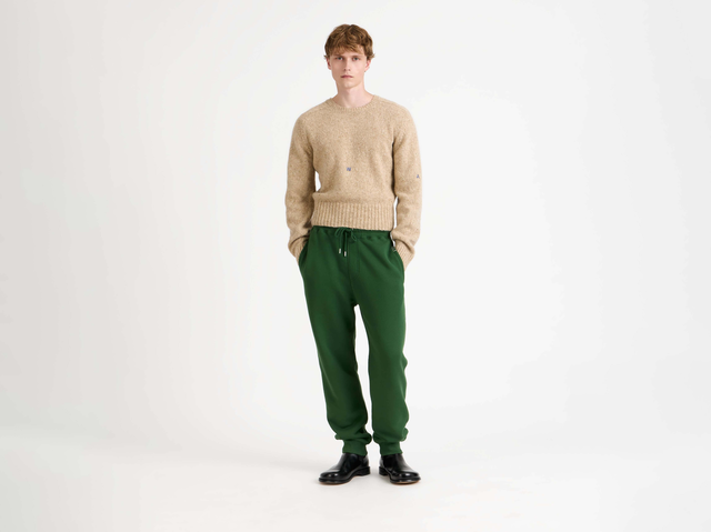 MENS CUFFED SWEATPANTS IN GREEN