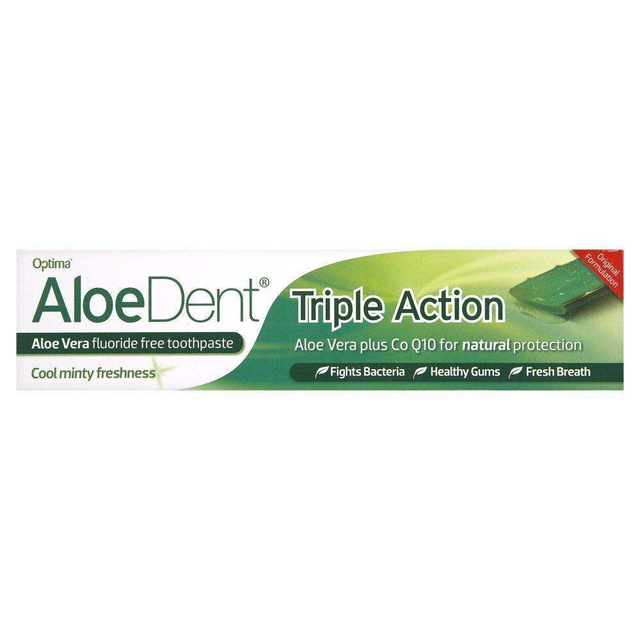 Aloe Dent Triple Action Non Fluoride Toothpaste