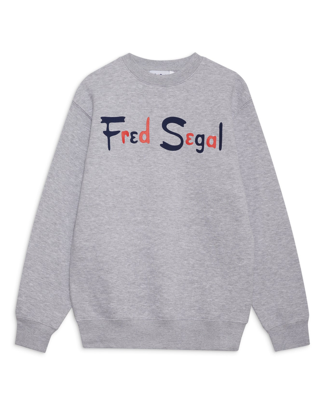 FS Logo Crewneck Sweatshirt - Grey