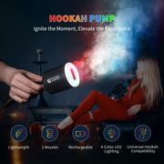 HOOKAH PUMP - Electric and Rechargeable Smoking Accessory