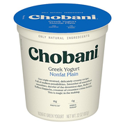 Chobani Non-Fat Plain Greek Yogurt - 32 Oz