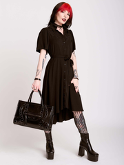 Embroidered Relics Short Sleeve Dress