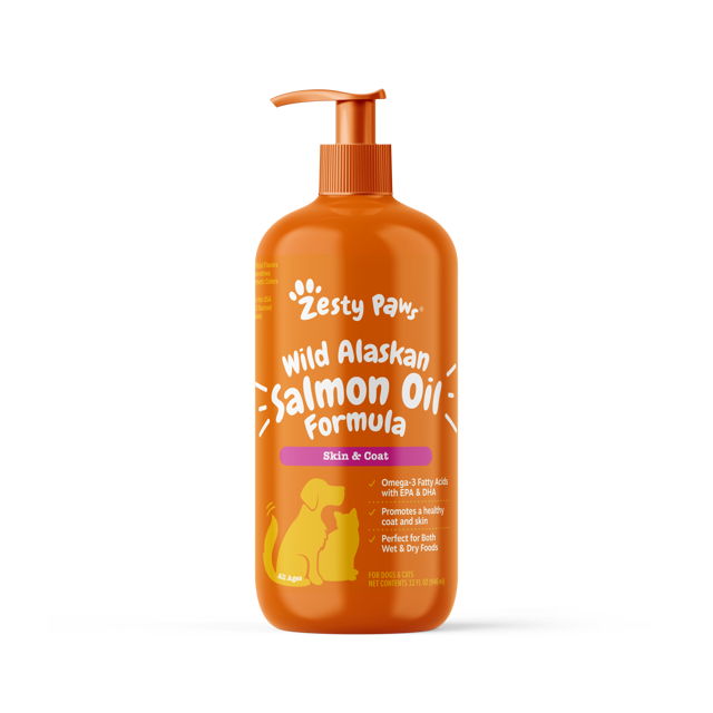 Wild Alaskan Salmon Oil Formula for Dogs & Cats