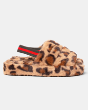 Beth Mini Slipper - Leopard