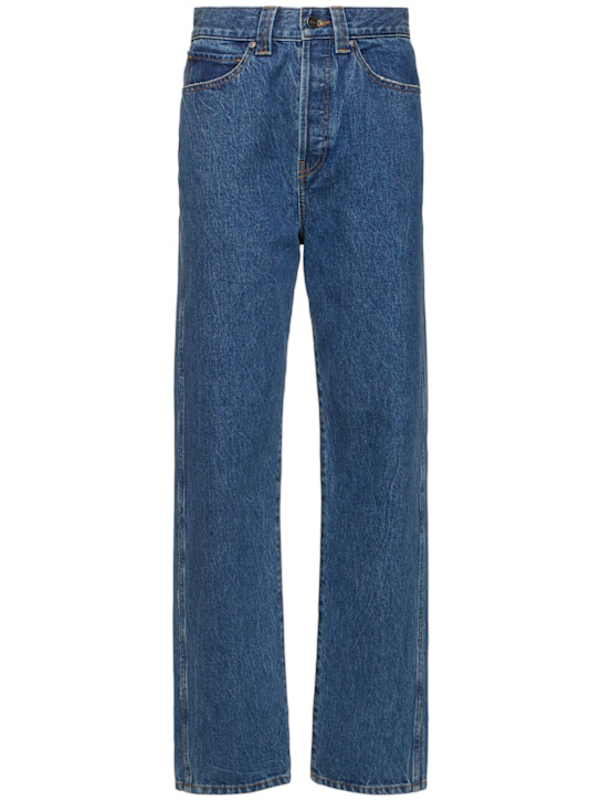Corben high rise straight jeans - Khaite - Women  | Luisaviaroma