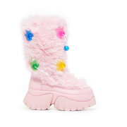 Sticky Situation - The Lollipop Furry Snow Boots