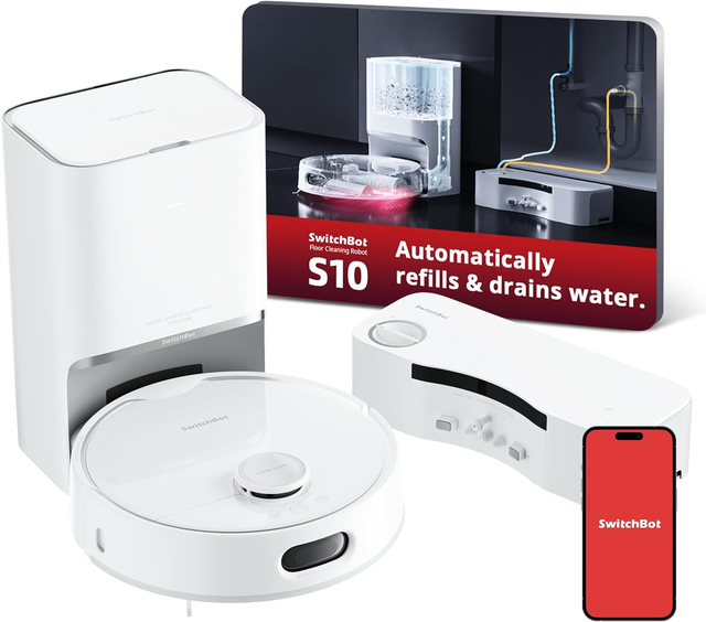 (Special Offer) SwitchBot Floor Cleaning Robot S10