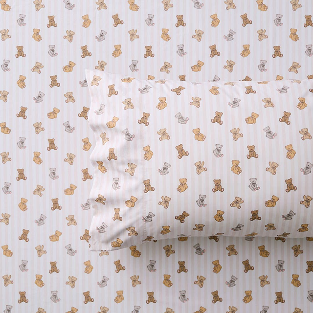 Cuddly Bear Cotton Sheet Set
