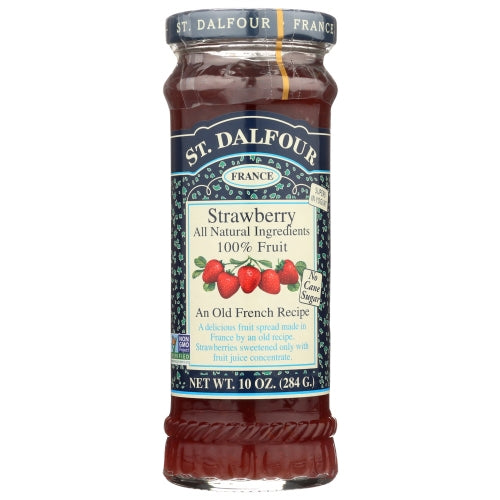 St.Dalfour, Strawberry Preserves Jar, 10 Oz(Case Of 6)