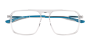 Zip Square Crystal Full Rim Eyeglasses | Eyebuydirect