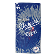 MLB Los Angeles Dodgers Psychedelic Beach Towel 30x60 Inches