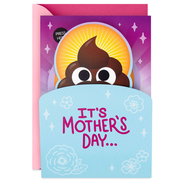 Hallepoojah Choir Funny Musical 3D Pop-up Mother's Day Card