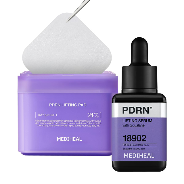 [MEDIHEAL] [2X] PDRN Lifting Pad & Serum Value Set