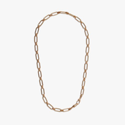 14k Yellow Gold Knuckle Bold Chain Necklace