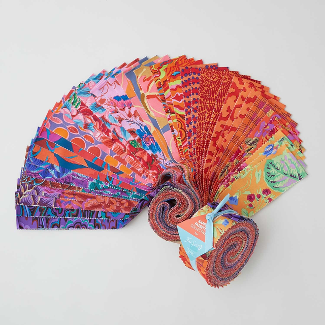 Kaffe Fassett Collective - February 2025 Warm Colorway 2 1/2" Strips
