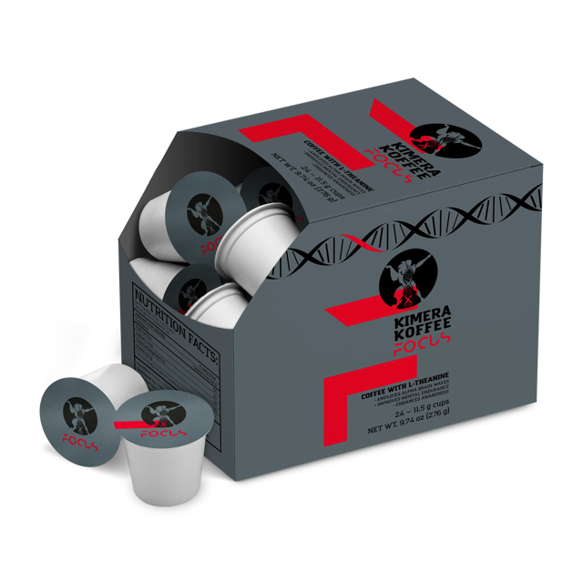 Focus Blend Single Serve Pods - Capsules for Keurig Brewers (24 ct)