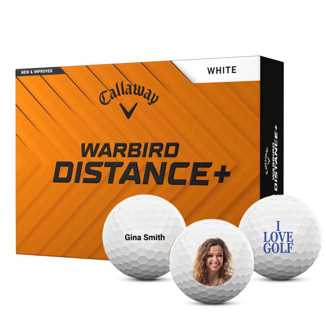 Custom Callaway Warbird Golf Balls One Dozen