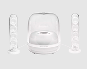 Harman Kardon SoundSticks 4 Bluetooth Wireless 2.1 Speaker System, White - Certified Refurbished