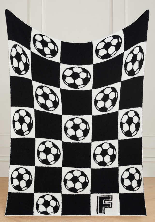 Varsity Collection: Soccer w/ Initial Buttery Blanket Pre Order Nov 14th
