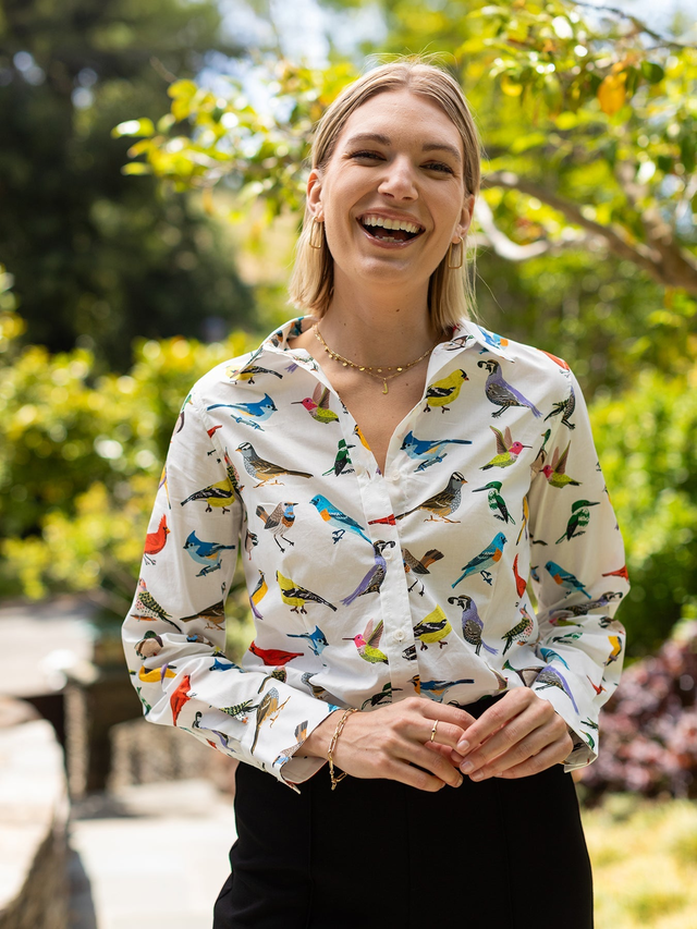 KATHRYN blouse Birds