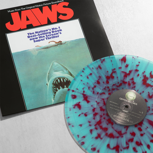 JAWS (50th Anniversary) “Blood in the Water” Splatter Vinyl